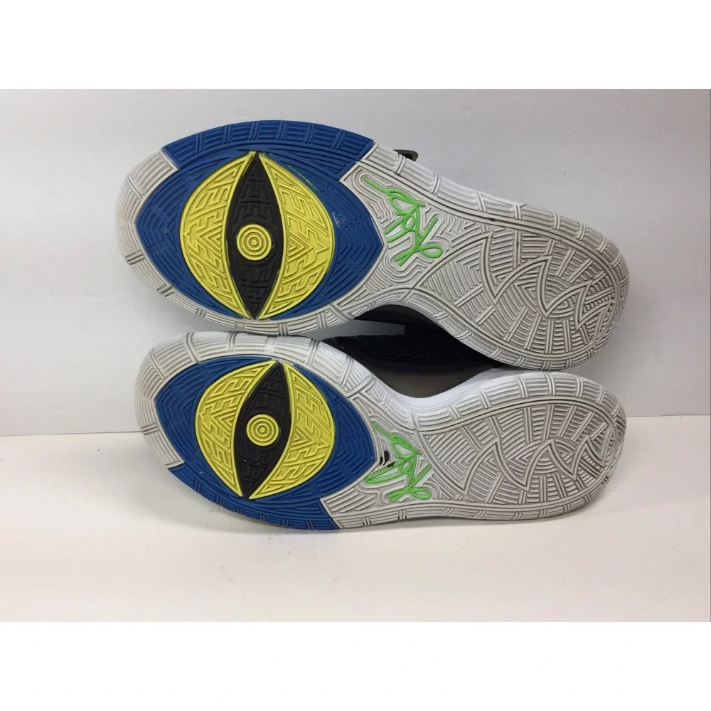 Nike Kyrie 6 Basketball Shoes Mens Sz 8.5 Sneakers Black‎ Hi Top BQ4630-004